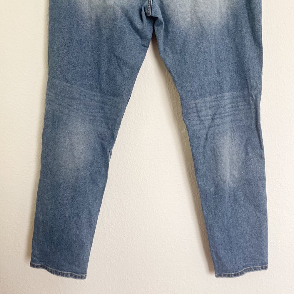 KanCan Estilo Medium Wash Destroyed Knee Holes Distressed Stretch Jeans size 32 - Picture 7 of 10